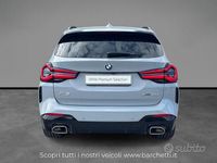 Usata BMW X3 M Sport 190 CV (139 kW) 2022 Grigio SUV