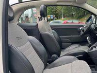 Usata Fiat 500C Lounge 69 CV (50 kW) 2014 Bianco Cabrio