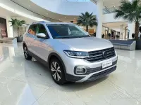 Usata VW T-Cross Advance 110 CV (80 kW) 2022 Grigio SUV
