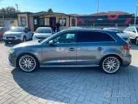 Usata Audi A3 150 CV (110 kW) 2019 Grigio Berlina