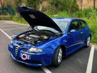 Usata Alfa Romeo 2000 252 CV (185 kW) 2004 Blu/azzurro Berlina