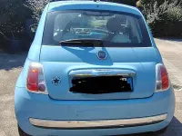 Usata Fiat 500 Pop 86 CV (63 kW) 2010 Blu/azzurro Utilitaria