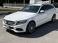 Usata Mercedes C200 Premium Plus 136 CV (100 kW) 2016 Bianco Station wagon