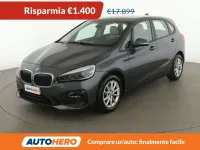 Usata BMW 218 Active Tourer 150 CV (110 kW) 2020 Grigio Monovolume