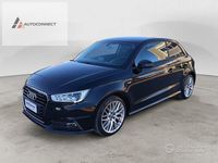 Usata Audi A1 S-Line 90 CV (66 kW) 2017 Nero Utilitaria