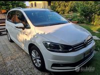 Usata VW Touran 150 CV (110 kW) 2017 Bianco Monovolume