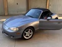 Usata Mazda MX5 110 CV (80 kW) 2006 Grigio Cabrio