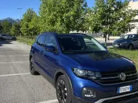 Usata VW T-Cross 95 CV (69 kW) 2020 Blu SUV