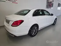 Usata Mercedes C220 170 CV (125 kW) 2016 Bianco Berlina