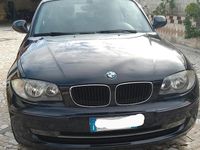Usata BMW 118 122 CV (89 kW) 2009 Nero Utilitaria