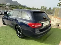 Usata Mercedes C200 136 CV (100 kW) 2015 Blu Station wagon