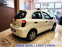 usata Nissan Micra 1.2 80CV **SOLO 95 MILA KM CERTIF**