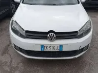 Usata VW Golf 105 CV (77 kW) 2011 Bianco Cabrio