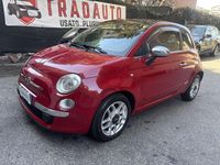 Usata Fiat 500 Sport 69 CV (50 kW) 2009 Rosso Cabrio