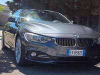 Usata BMW 420 Luxury Line 184 CV (135 kW) 2015 Blu/azzurro Coupé