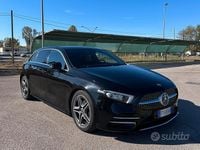 Usata Mercedes A180 AMG line 116 CV (85 kW) 2019 Nero Berlina
