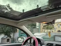Usata Fiat 500 75 CV (55 kW) 2009 Bianco Cabrio