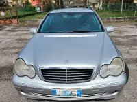 Usata Mercedes C220 Avantgarde 122 CV (89 kW) 2003 Grigio Station wagon
