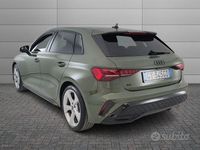 Usata Audi A3 Ambiente 150 CV (110 kW) 2025 Verde Berlina