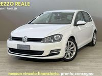 Usata VW Golf VII Highline 125 CV (91 kW) 2015 Bianco Utilitaria