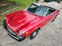 Usata Fiat 1800 118 CV (86 kW) 1970 Rosso Cabrio