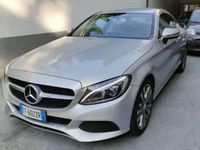 Usata Mercedes C200 Premium 184 CV (135 kW) 2016 Argento Coupé