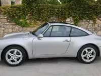 Usata Porsche 993 286 CV (210 kW) 1996 Arktissilber met (92u) Cabrio