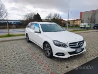 Usata Mercedes E250 204 CV (150 kW) 2015 Bianco Station wagon