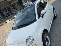 Usata Fiat 500 Lounge 69 CV (50 kW) 2014 Bianco Cabrio
