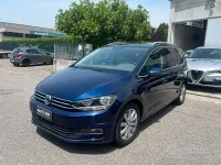 Usata VW Touran 150 CV (110 kW) 2018 Blu Monovolume