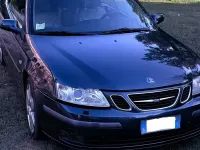 Usata Saab 9-3 Cabriolet Vector 150 CV (110 kW) 2006 Bluazzurro Cabrio