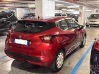 Usata Nissan Micra Acenta 71 CV (52 kW) 2017 Rosso Utilitaria