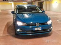 Usata VW Polo 65 CV (47 kW) 2018 Blu Utilitaria