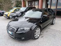 Usata Audi A3 S-line plus 140 CV (102 kW) 2007 Nero Utilitaria