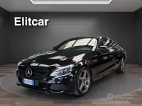 Usata Mercedes C180 156 CV (114 kW) 2017 Nero Coupé