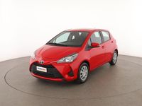 Usata Toyota Yaris Cool 70 CV (51 kW) 2018 Rosso