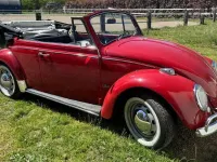 Usata VW Type 3 Karmann 54 CV (39 kW) 1967 Rosso Cabrio