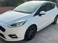 Usata Ford Fiesta ST-Line 100 CV (73 kW) 2019 Bianco Utilitaria