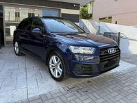 Usata Audi Q7 S-Line 286 CV (210 kW) 2019 Blu/azzurro SUV