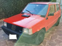 Usata Fiat Panda 34 CV (25 kW) 1989 Rosso Utilitaria