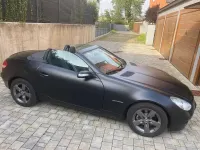 Usata Mercedes SLK200 163 CV (119 kW) 2007 Nero Cabrio