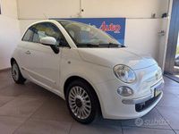 Usata Fiat 500 Lounge 69 CV (50 kW) 2010 Bianco Utilitaria