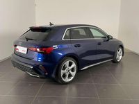Usata Audi A3 Sportback S-Line 150 CV (110 kW) 2024 Blu/azzurro Utilitaria