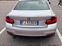 Usata BMW 218 M Sport 136 CV (100 kW) 2017 Grigio Coupé