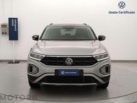Usata VW T-Roc Life 110 CV (80 kW) 2023 Argento SUV
