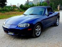 Usata Mazda MX5 110 CV (80 kW) 2003 Blu Cabrio