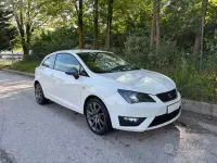 Usata Seat Ibiza FR 105 CV (77 kW) 2015 Bianco Coupé