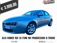 Usata Alfa Romeo 159 Exclusive 150 CV (110 kW) 2008 Grigio Berlina