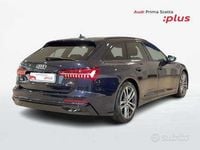 Usata Audi A6 S-Line 265 CV (194 kW) 2024 Blu Station wagon