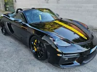 Usata Porsche 718 Spyder 420 CV (308 kW) 2021 Nero Cabrio